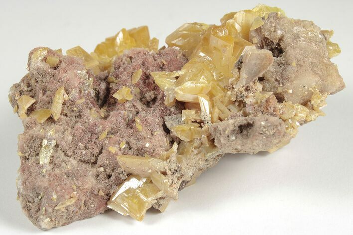 Lustrous, Orange Wulfenite Crystals - La Morita Mine, Mexico #205016